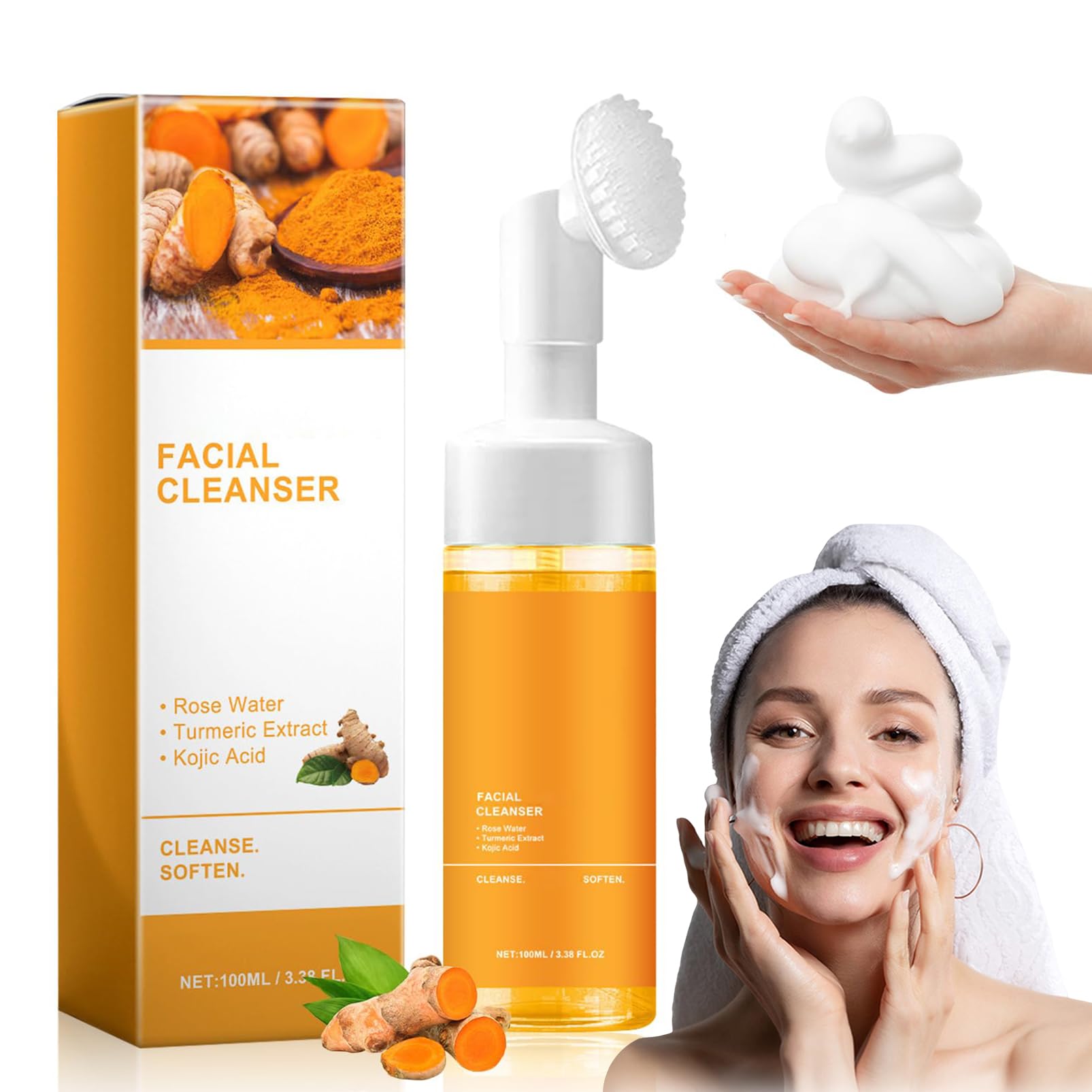 Turmeric Foaming Face Cleanser