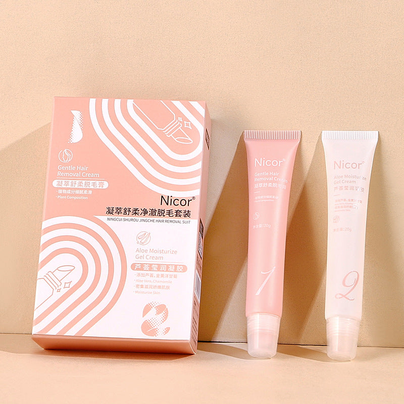 NICOR GENTLE HAIR REMOVAL kit