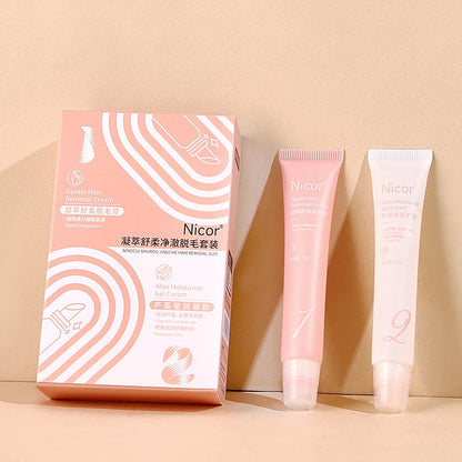 NICOR GENTLE HAIR REMOVAL kit