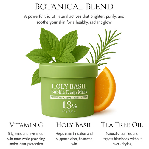 Holy Hasil Bubble Mask