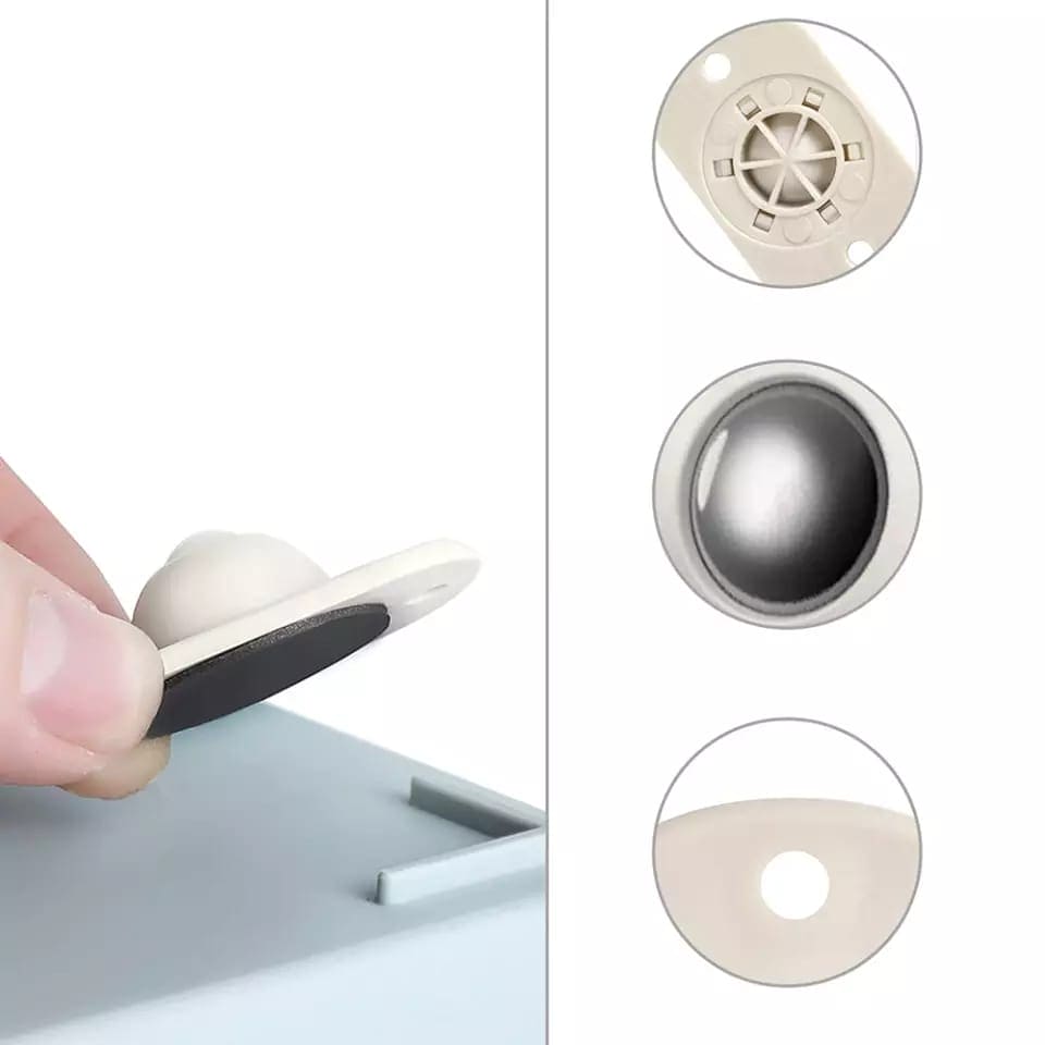 Stainless Steel Paste Universal Wheel