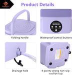 Portable Folding Washing Machine – 16L Mini Washer With 3 Modes