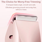 Double Head Shaver & Trimmer - Ipx7 Waterproof Wet & Dry Use (for bikini, underarms, legs, arms, body & face)